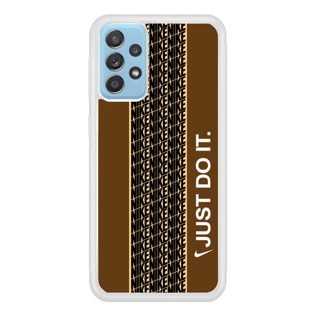 Nike Just Do It Word Pattern Samsung Galaxy A52 Case