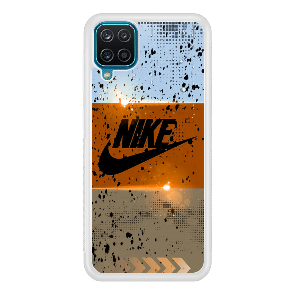 Nike Light Shiny Samsung Galaxy A12 Case