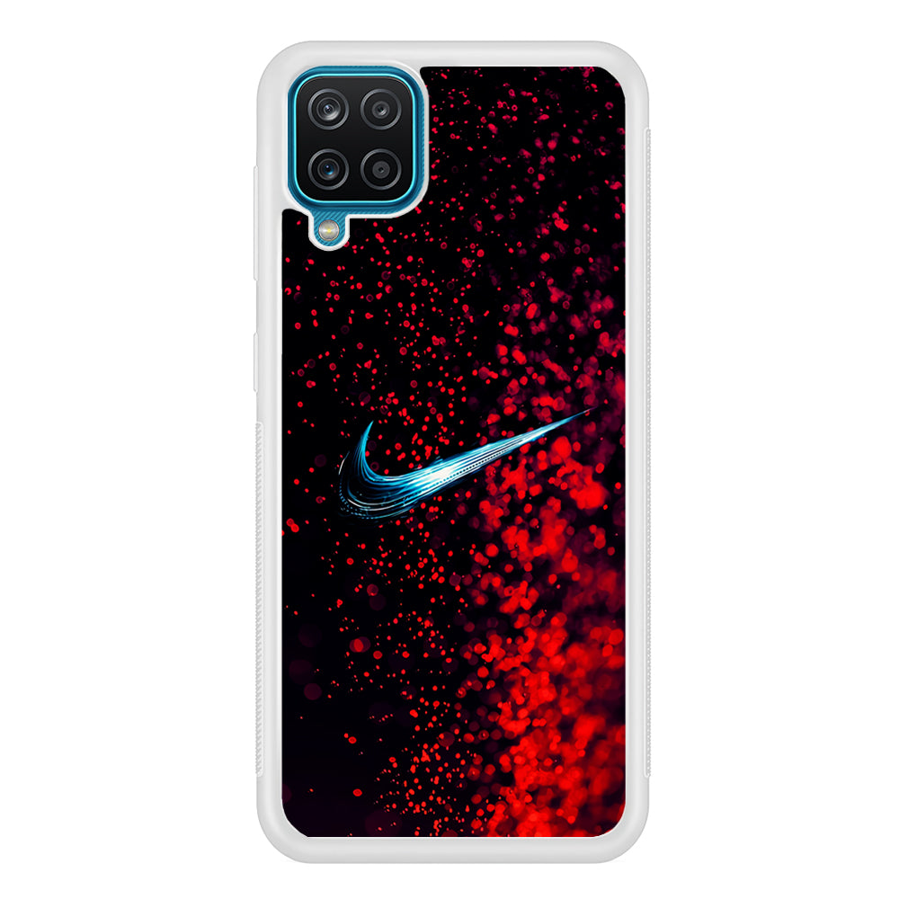 Nike Particle Red Samsung Galaxy A12 Case