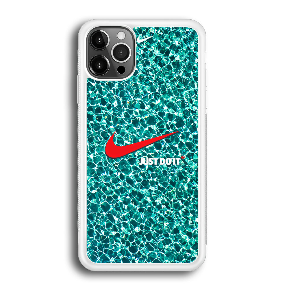 Nike Red Shiny iPhone 12 Pro Case