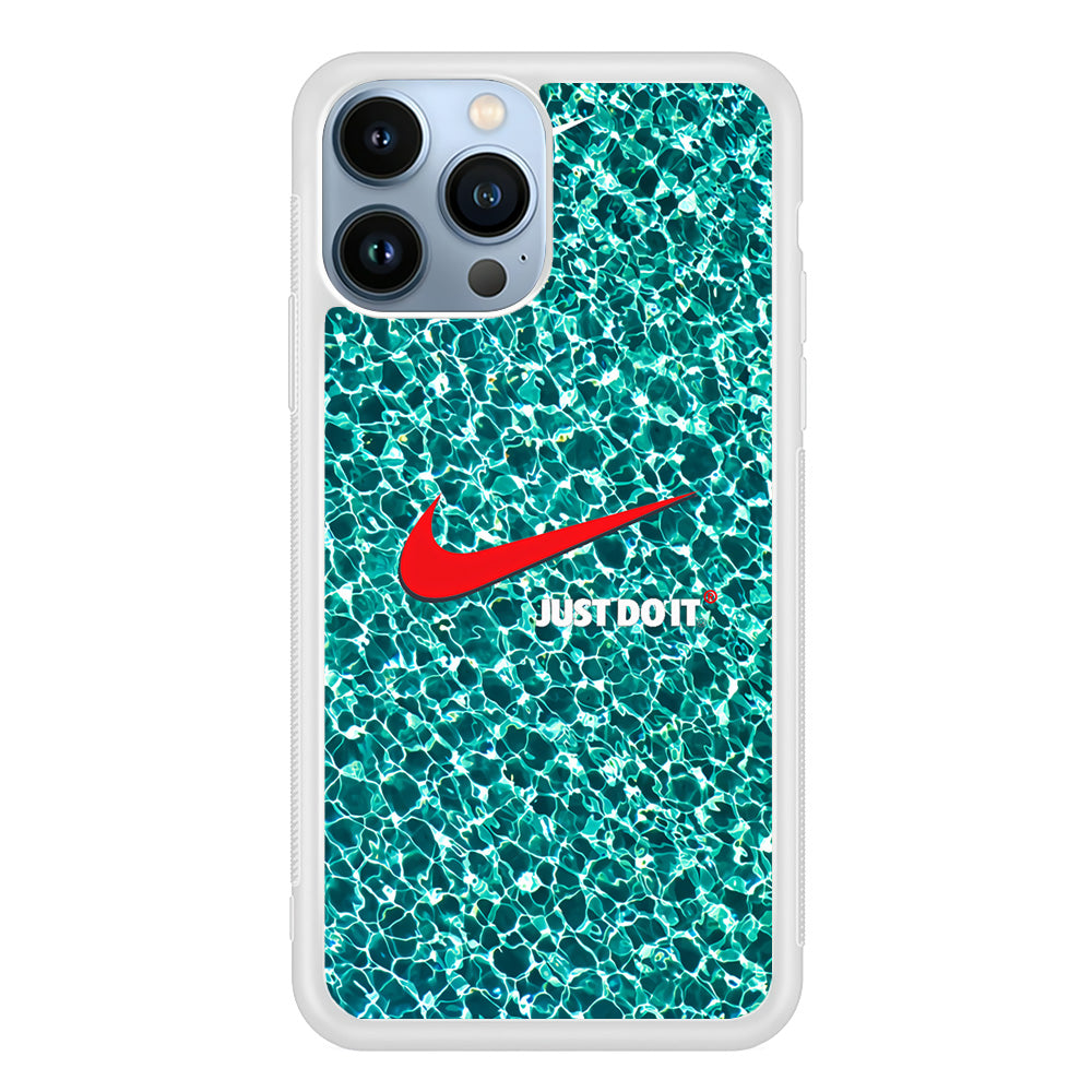 Nike Red Shiny iPhone 13 Pro Max Case