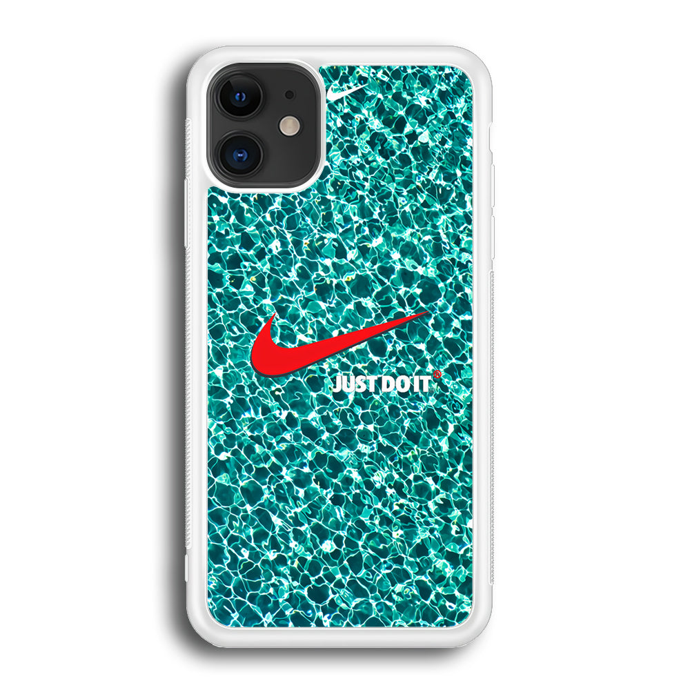 Nike Red Shiny iPhone 12 Case