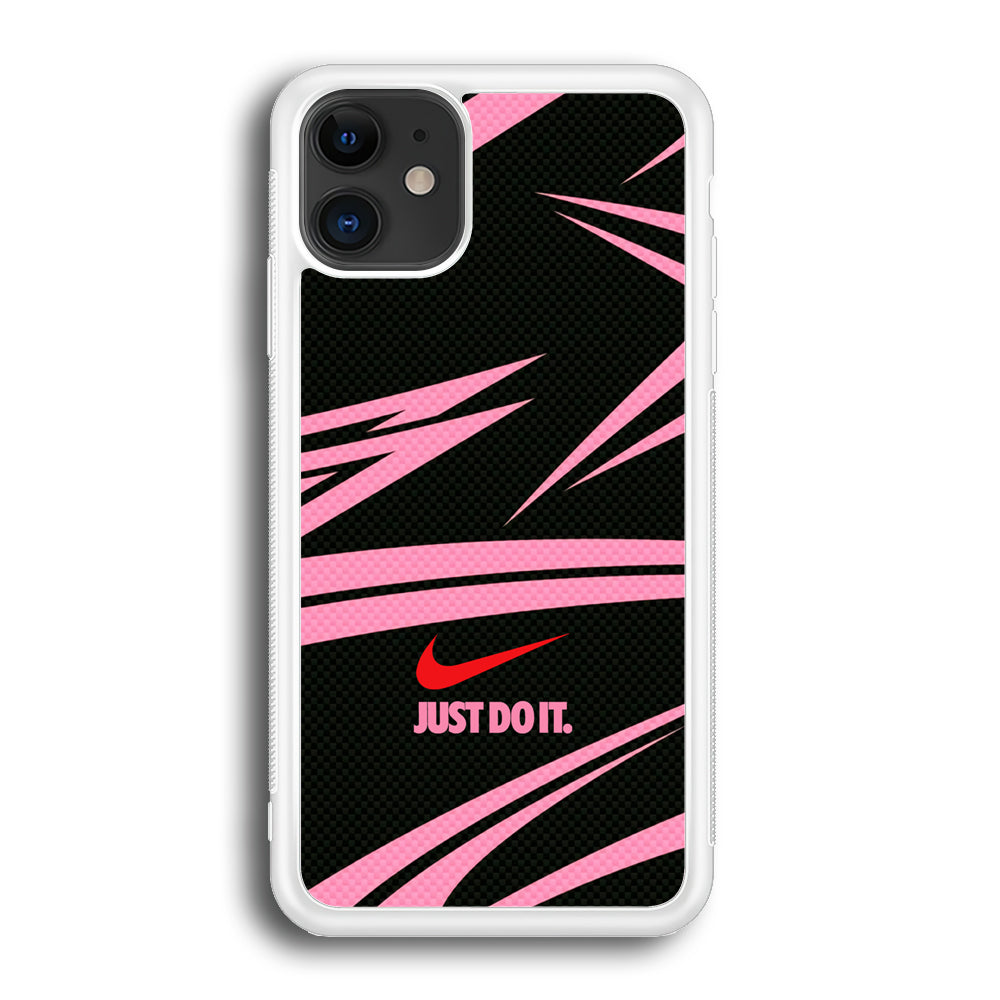 Nike Rose Colored Wave iPhone 12 Case