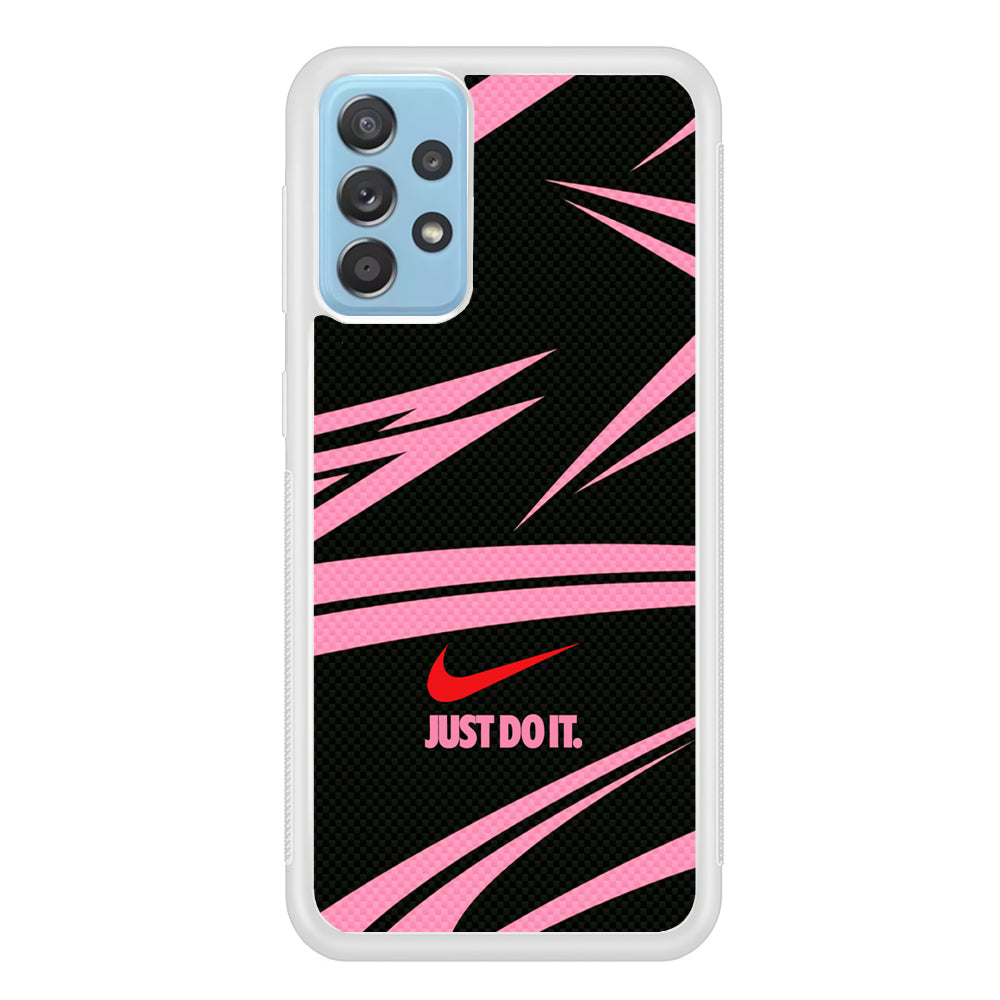 Nike Rose Colored Wave Samsung Galaxy A52 Case