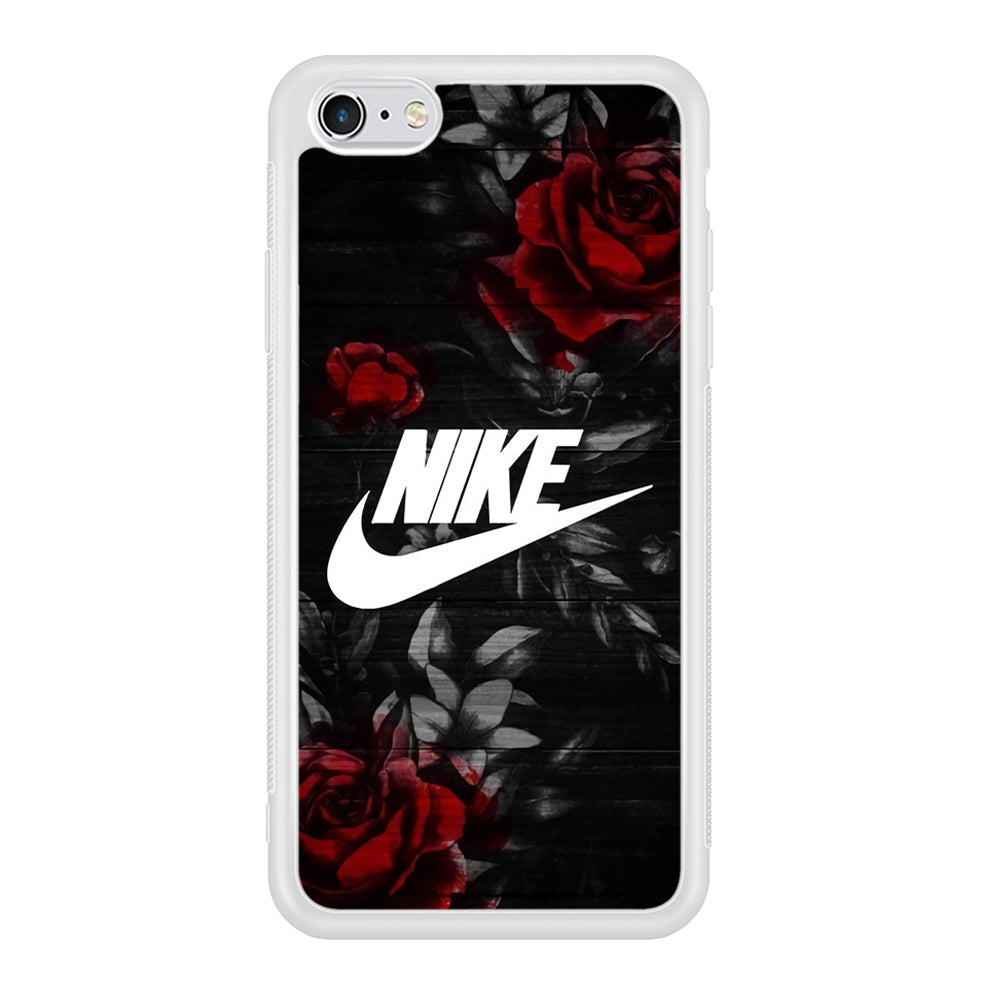 Nike Rose On Wood Pattern iPhone 6 Plus | 6s Plus Case