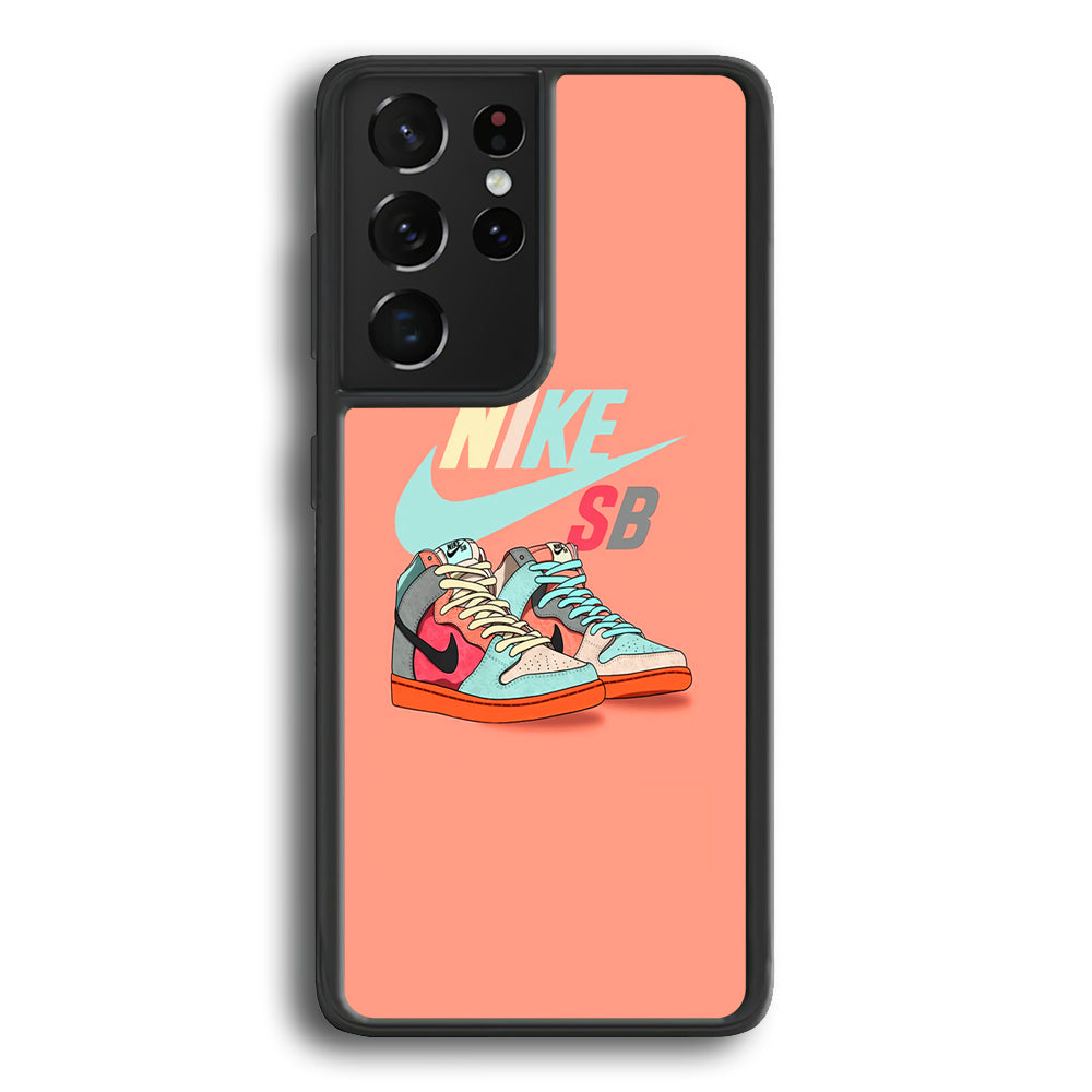 Nike SB Shoes Samsung Galaxy S21 Ultra Case - Carneyforia