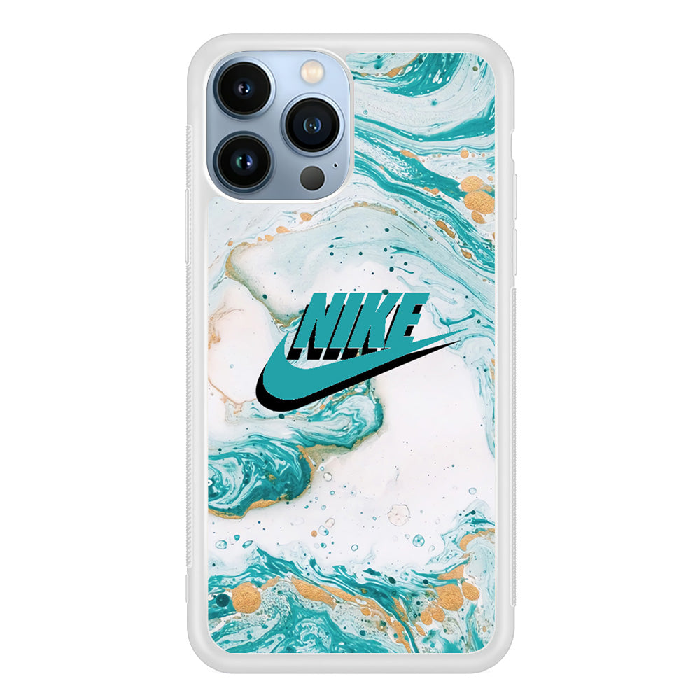 Nike Shadow in Blue Marble iPhone 13 Pro Case