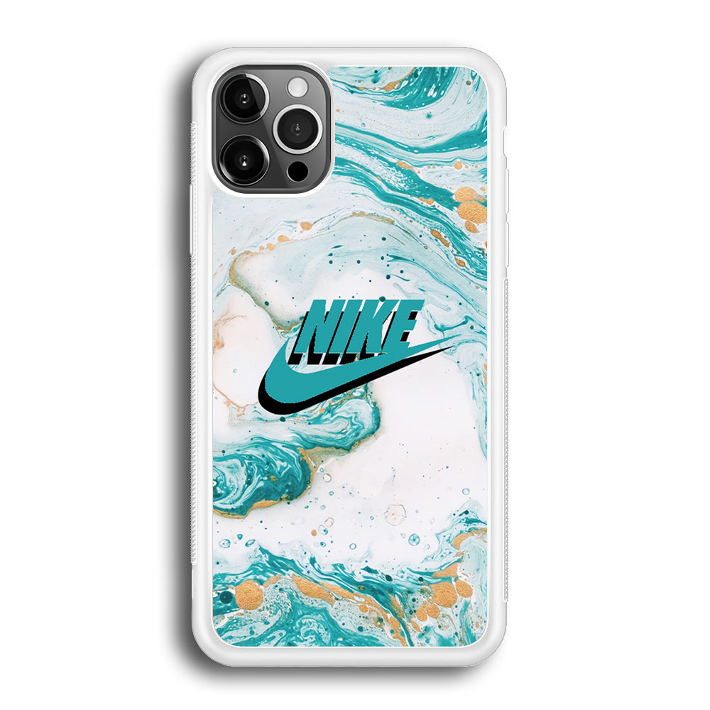 Nike Shadow in Blue Marble iPhone 12 Pro Case