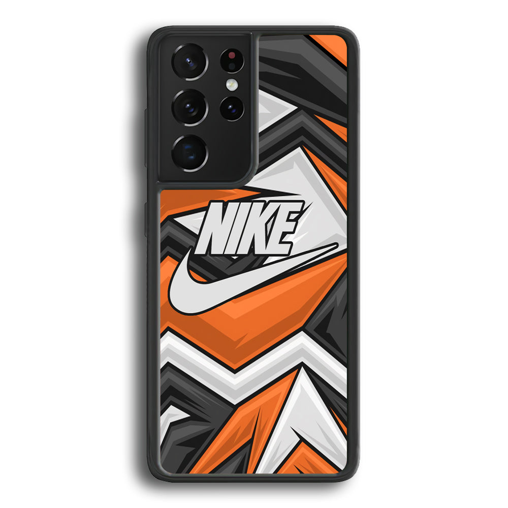 Nike Shape Logo Samsung Galaxy S21 Ultra Case - Carneyforia
