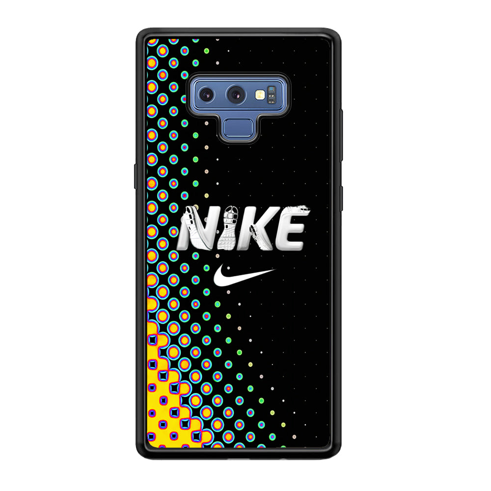 Nike Shoes Word Dot Pattern Samsung Galaxy Note 9 Case