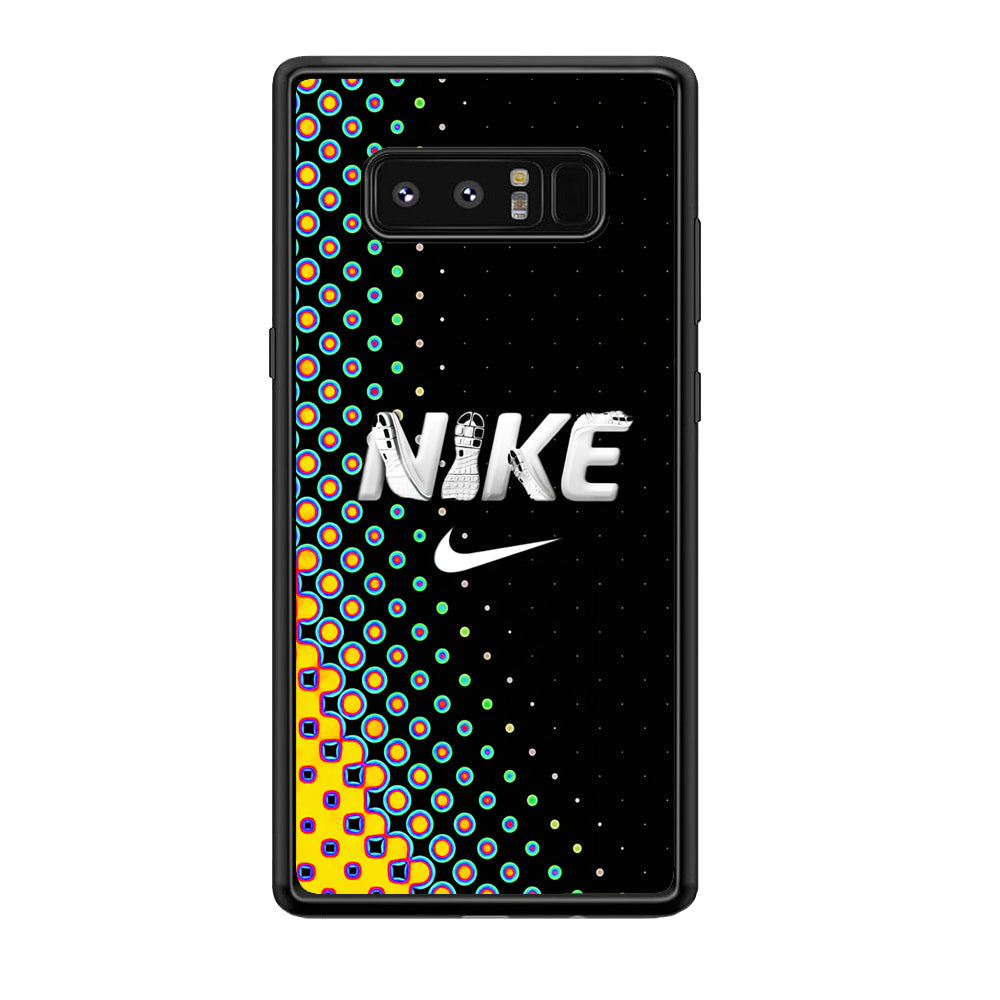 Nike Shoes Word Dot Pattern Samsung Galaxy Note 8 Case