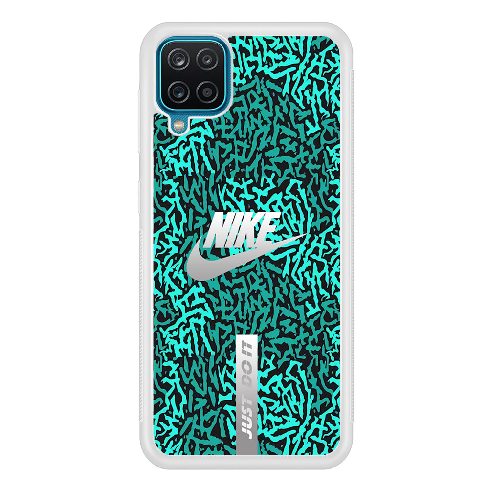 Nike Silver of The Seas Samsung Galaxy A12 Case