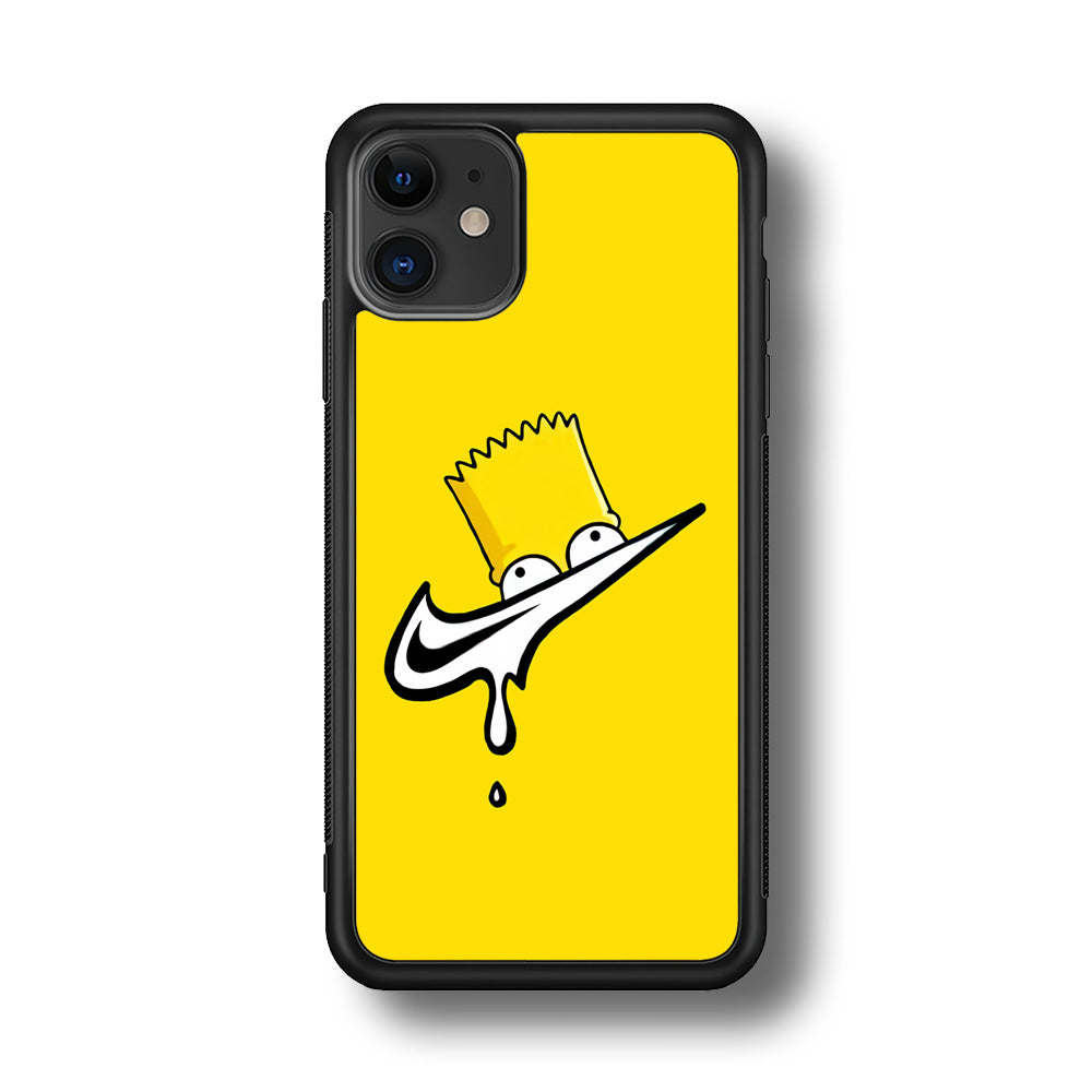 Nike Simpson Peek iPhone 11 Case