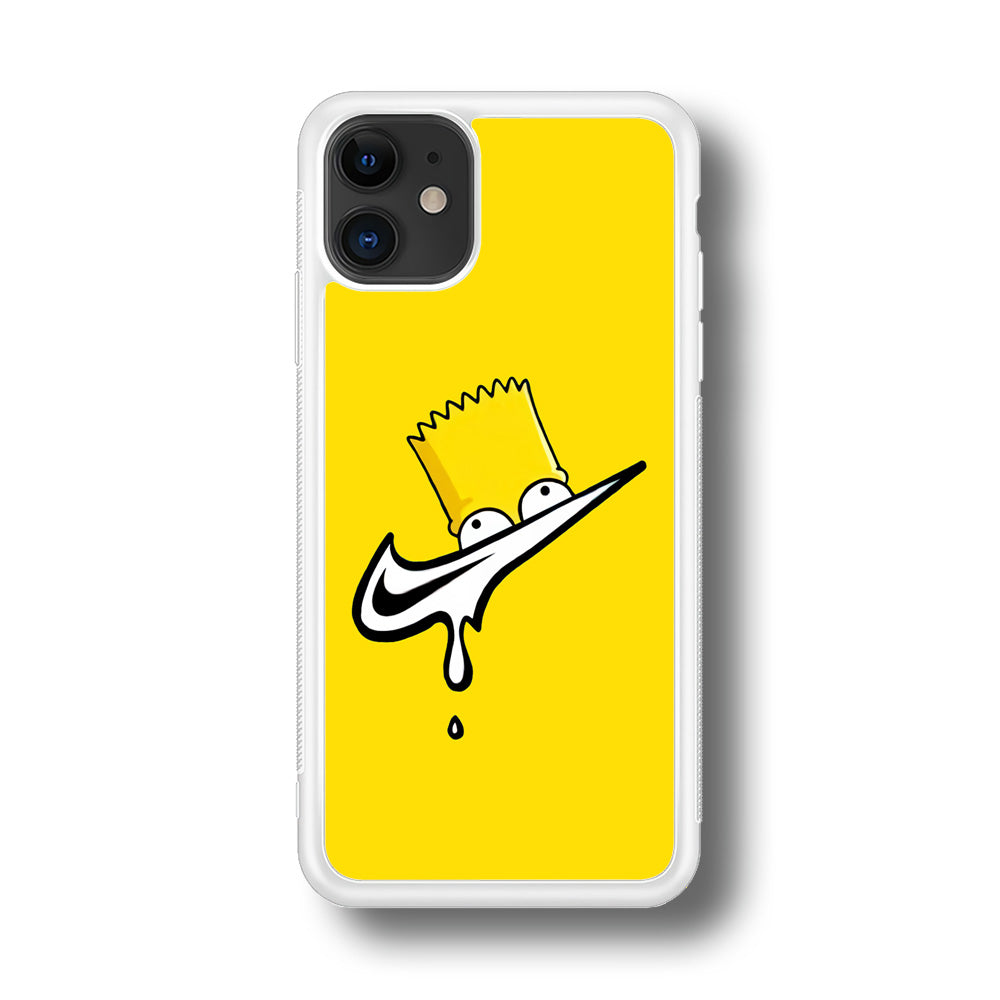 Nike Simpson Peek iPhone 11 Case