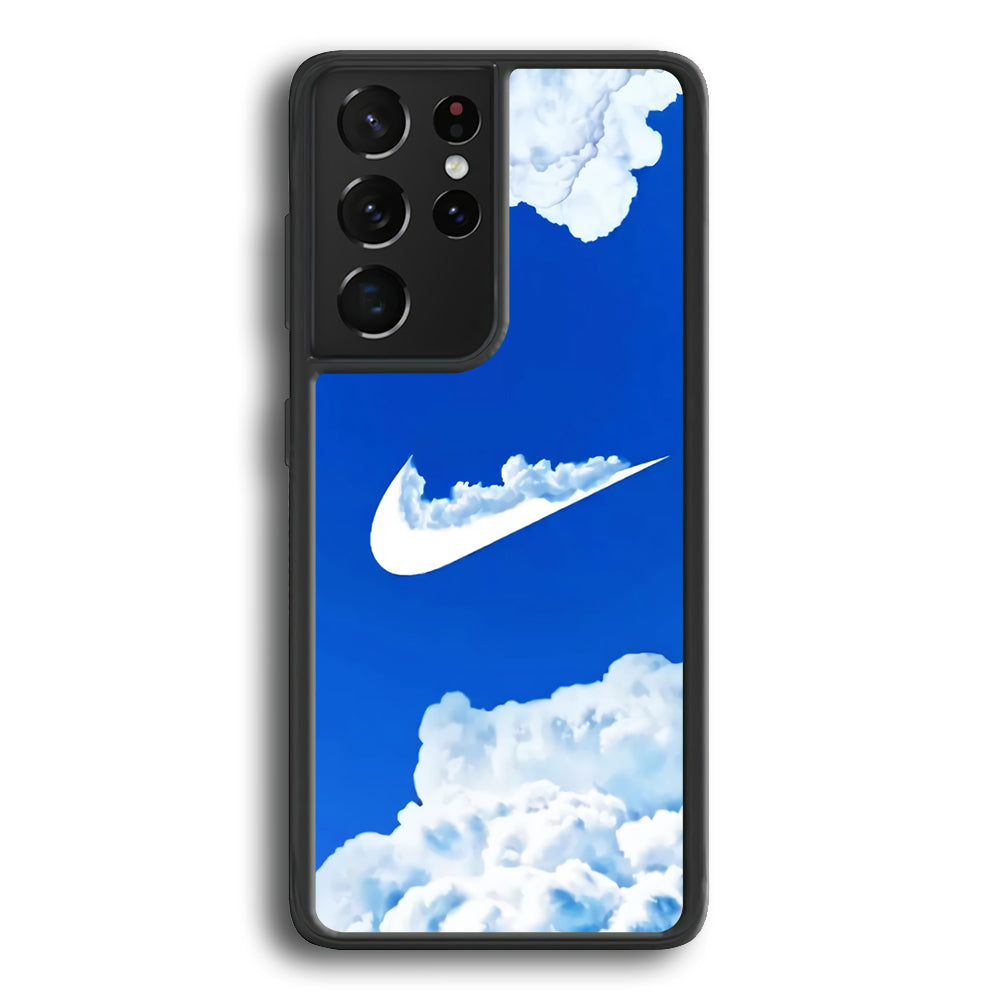 Nike Sky Clouds Samsung Galaxy S21 Ultra Case - Carneyforia