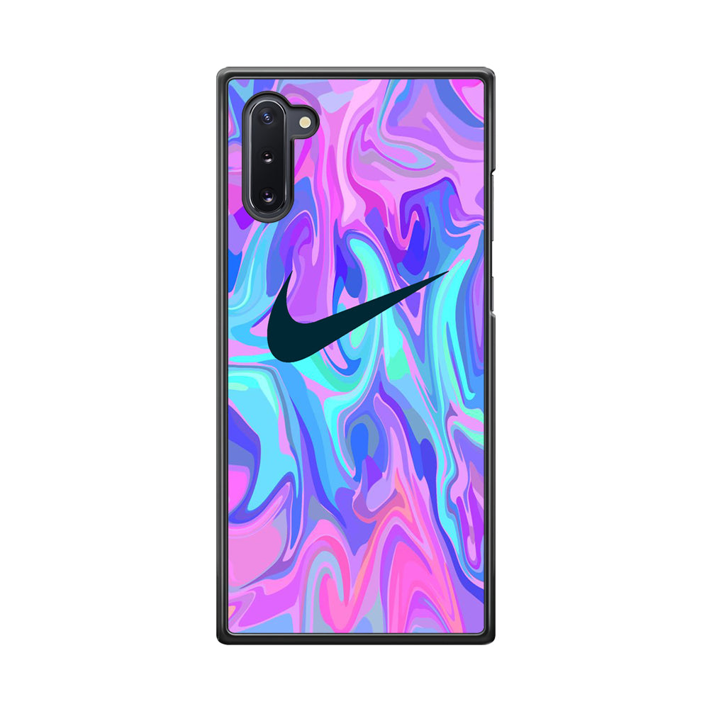 Nike Soft Marble Navy Logo Samsung Galaxy Note 10 Case