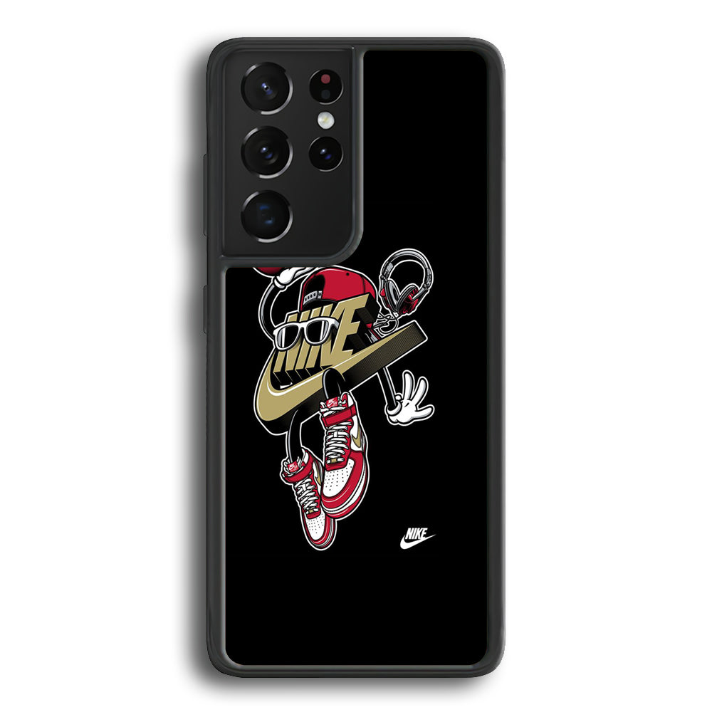 Nike Sport Slam Dunk Samsung Galaxy S21 Ultra Case - Carneyforia