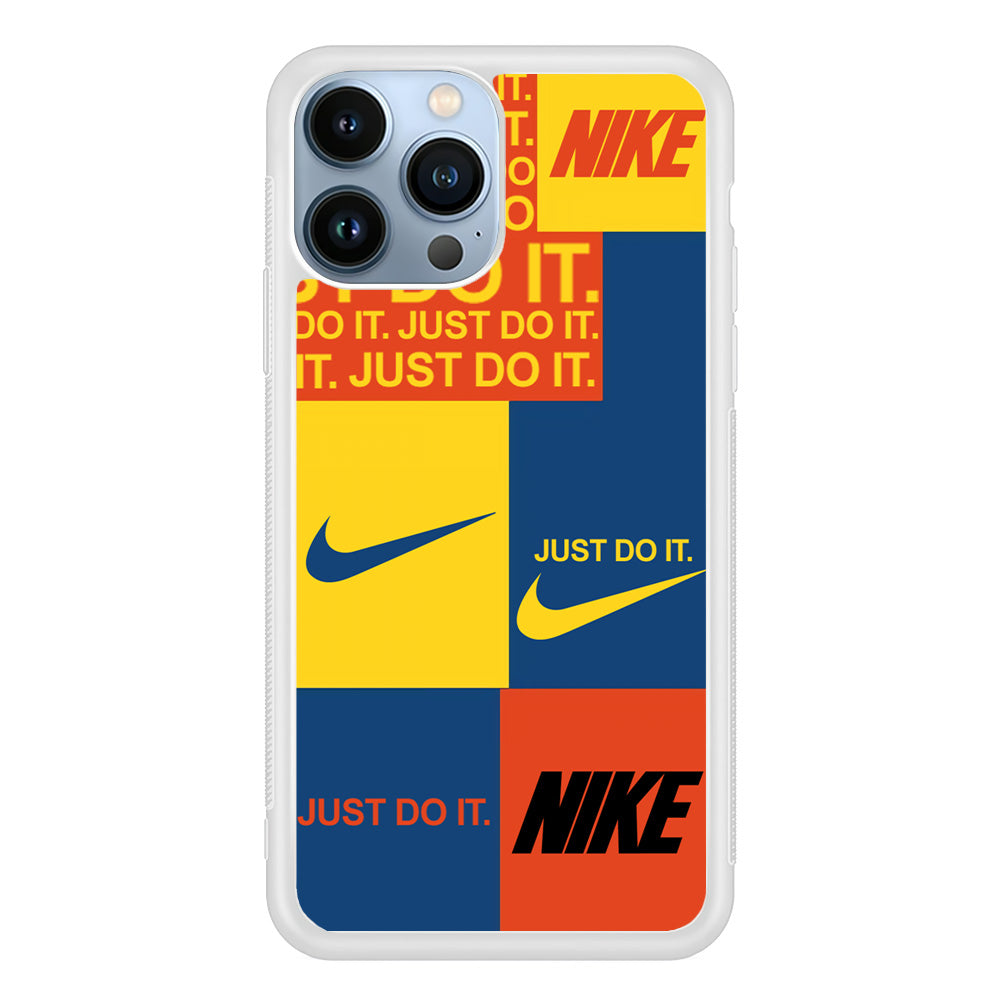 Nike Square Colour iPhone 13 Pro Case