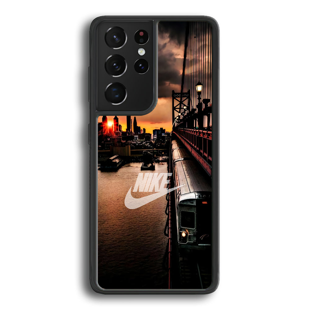 Nike Sunset in New York Samsung Galaxy S21 Ultra Case - Carneyforia