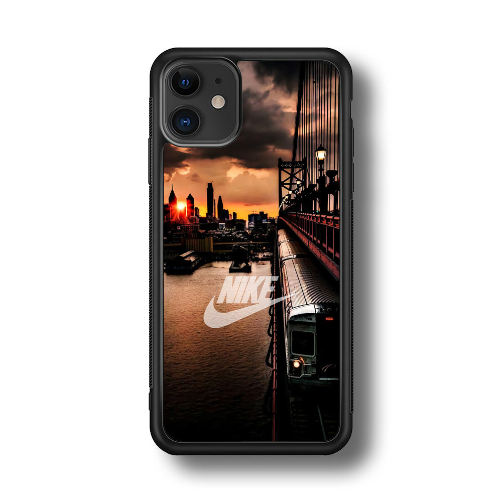 Nike Sunset in New York iPhone 11 Case