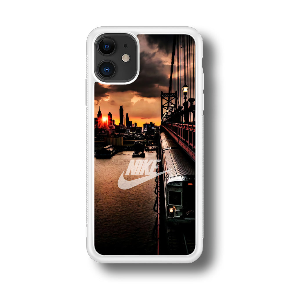 Nike Sunset in New York iPhone 11 Case