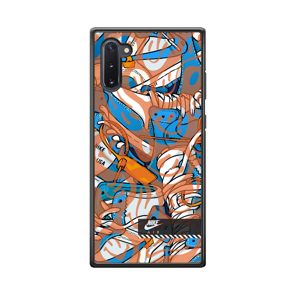 Nike The Blue and The Smile Samsung Galaxy Note 10 Case