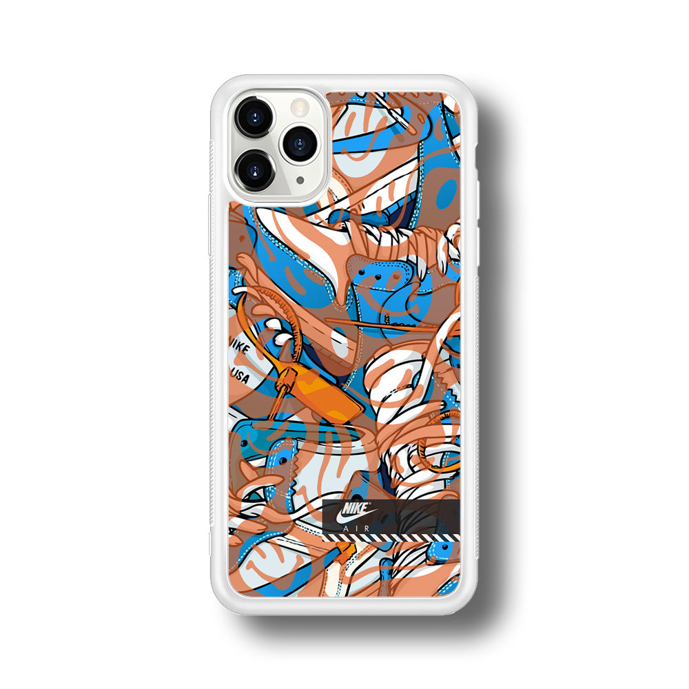 Nike The Blue and The Smile iPhone 11 Pro Max Case