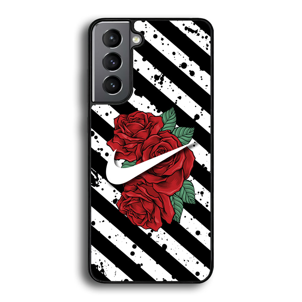 Nike The Red Rose Samsung Galaxy S21 Plus Case - Carneyforia