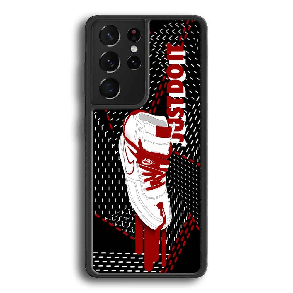 Nike The Red Side Samsung Galaxy S21 Ultra Case - Carneyforia
