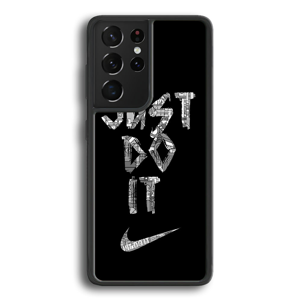 Nike Word Of Pattern Samsung Galaxy S21 Ultra Case - Carneyforia