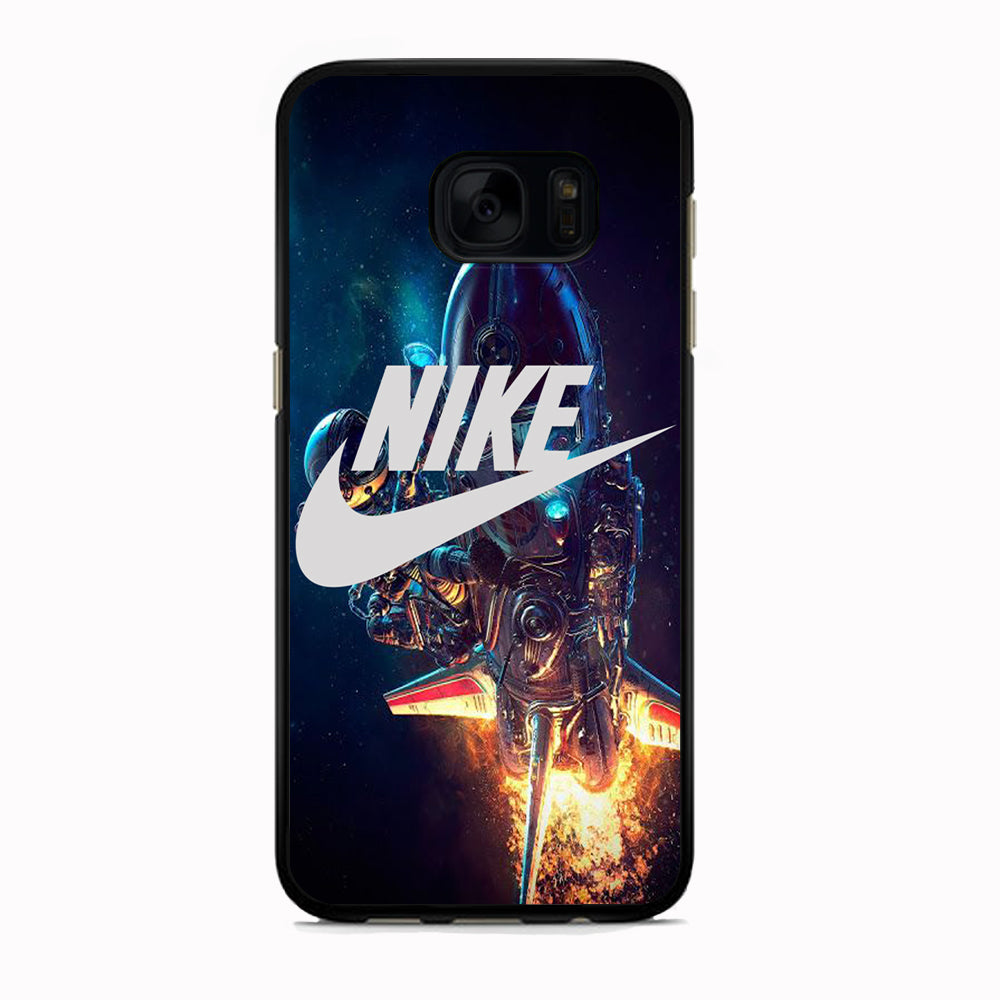 Nike Astronaut Rocket Space Samsung Galaxy S7 Edge Case