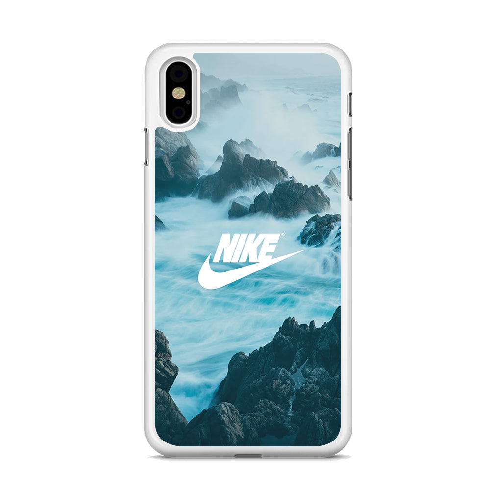 Nike Bluish Plateau iPhone X Case
