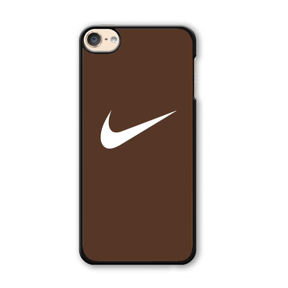 Nike Dark Chocolate Simple iPod Touch 6 Case - Carneyforia