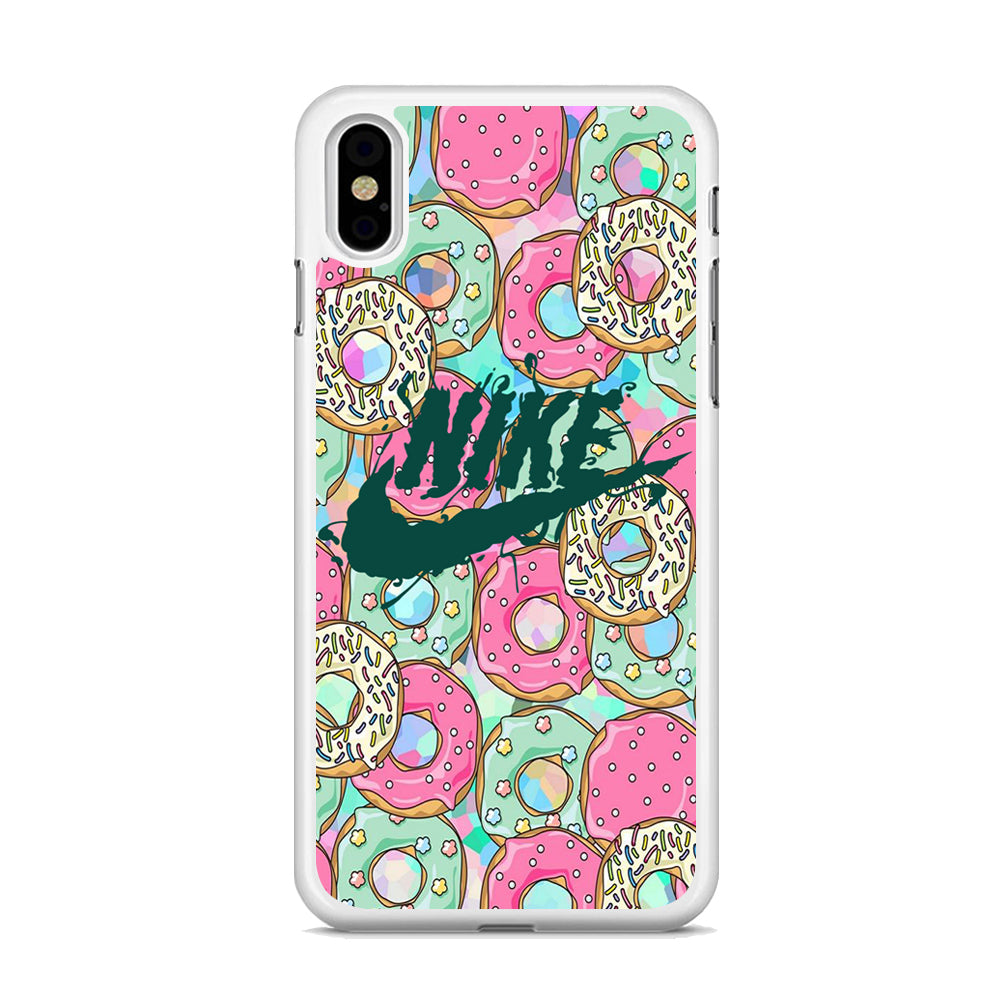 Nike Donut Cream iPhone X Case