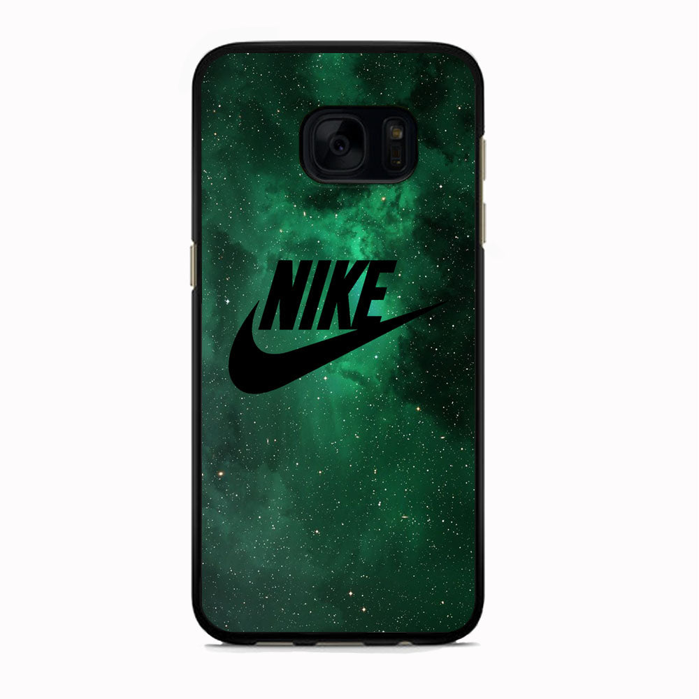 Nike Green Galaxy Samsung Galaxy S7 Edge Case