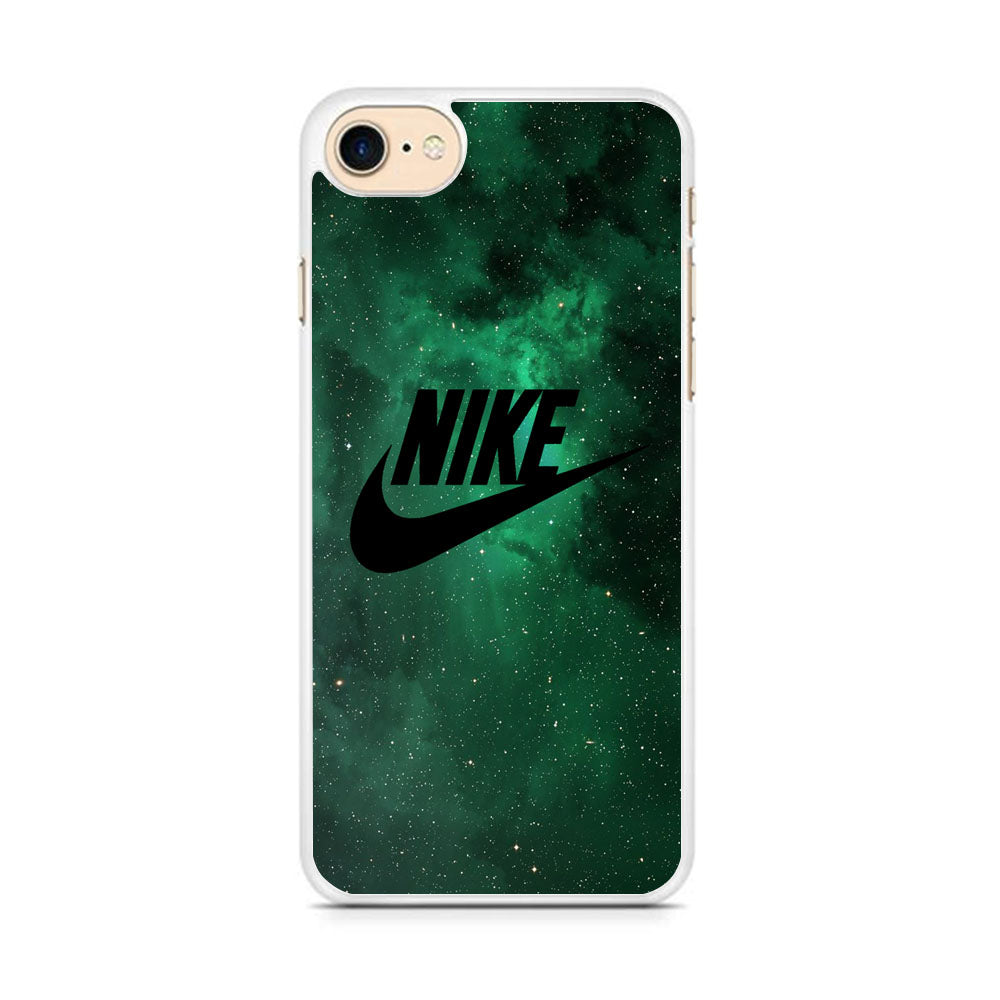 Nike Green Galaxy iPhone 8 Case