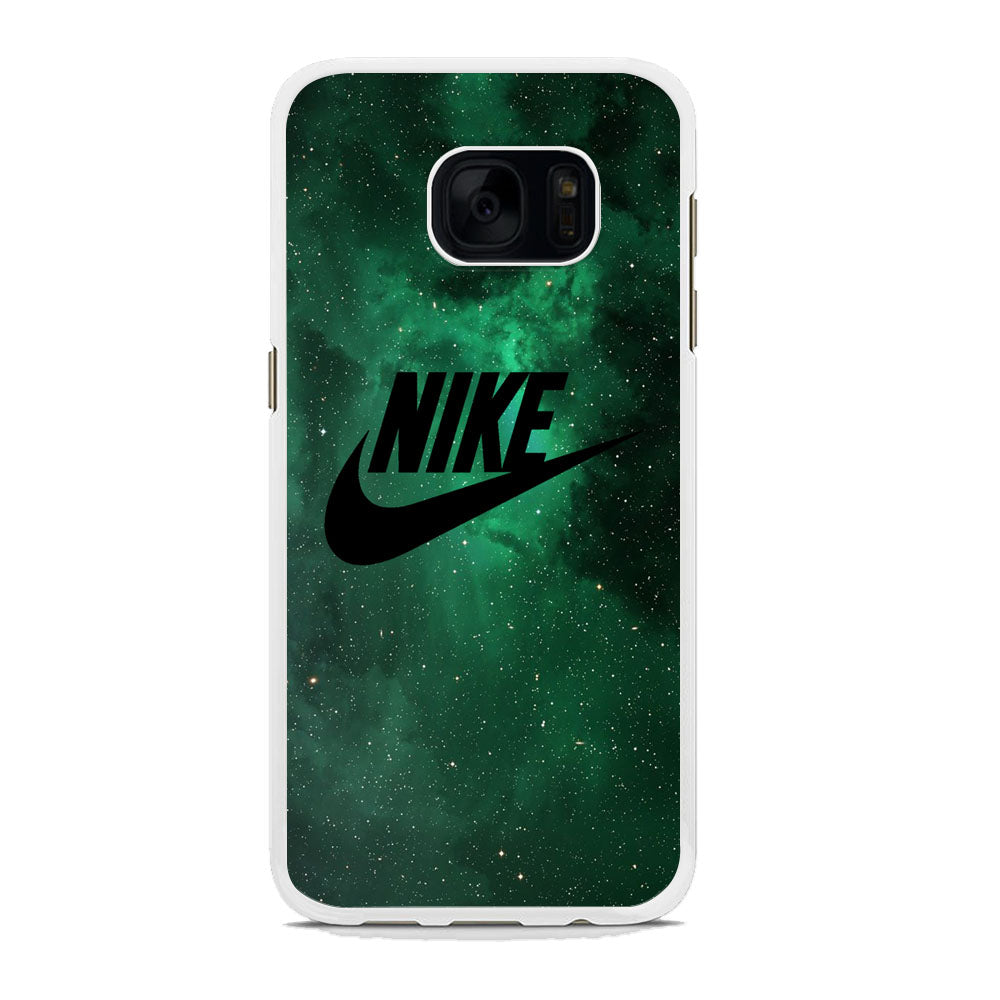 Nike Green Galaxy Samsung Galaxy S7 Edge Case
