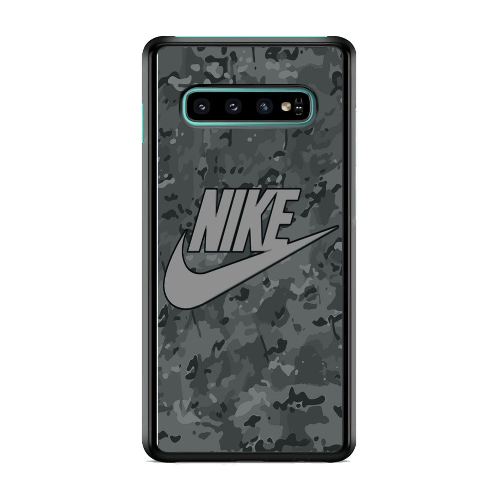 Nike Grey Camo Samsung Galaxy S10 Case