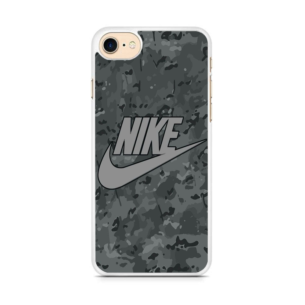 Nike Grey Camo iPhone 8 Case