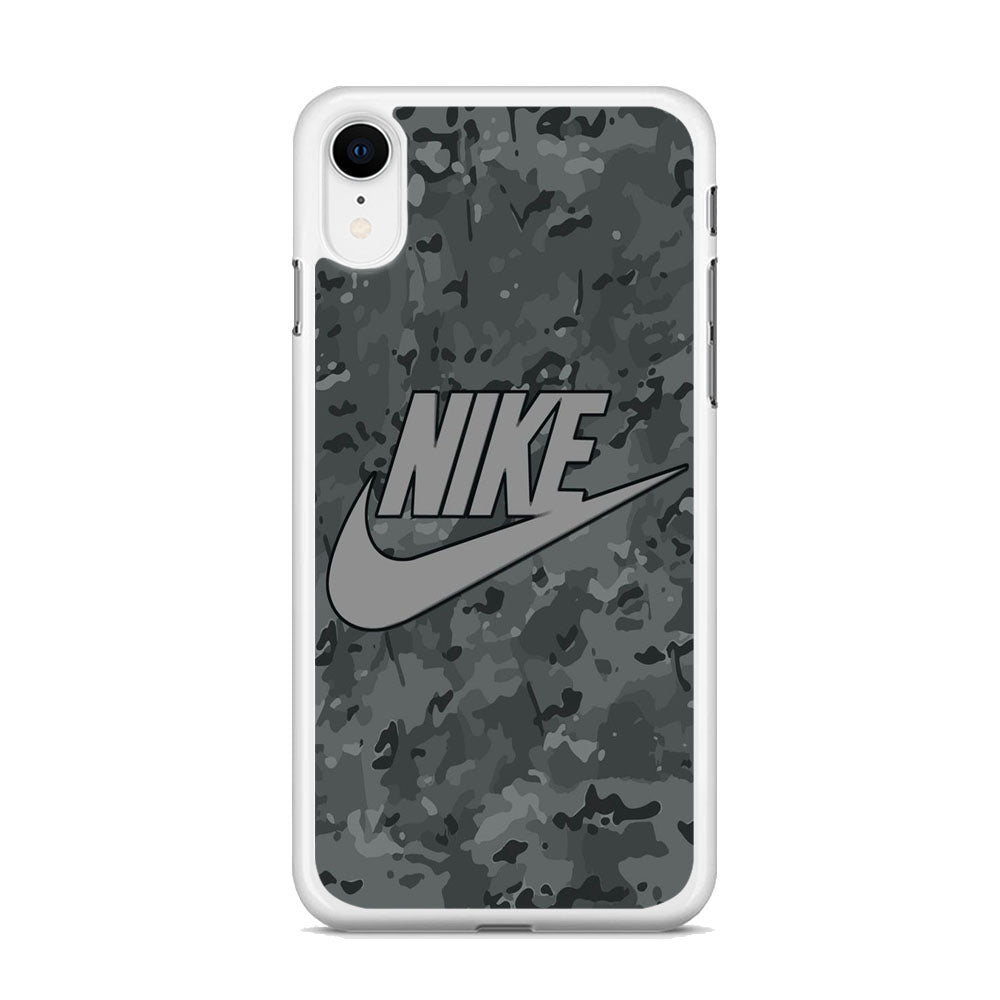Nike Grey Camo iPhone XR Case