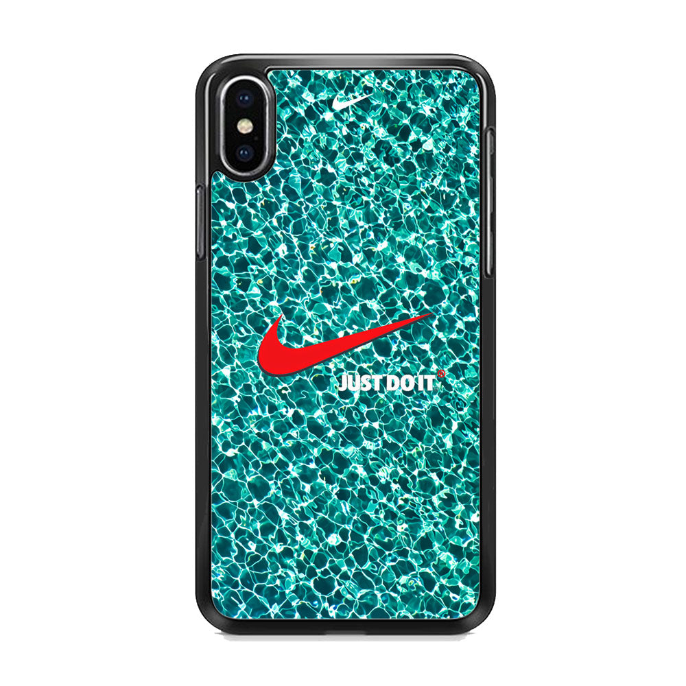 Nike Red Shiny iPhone XS Case
