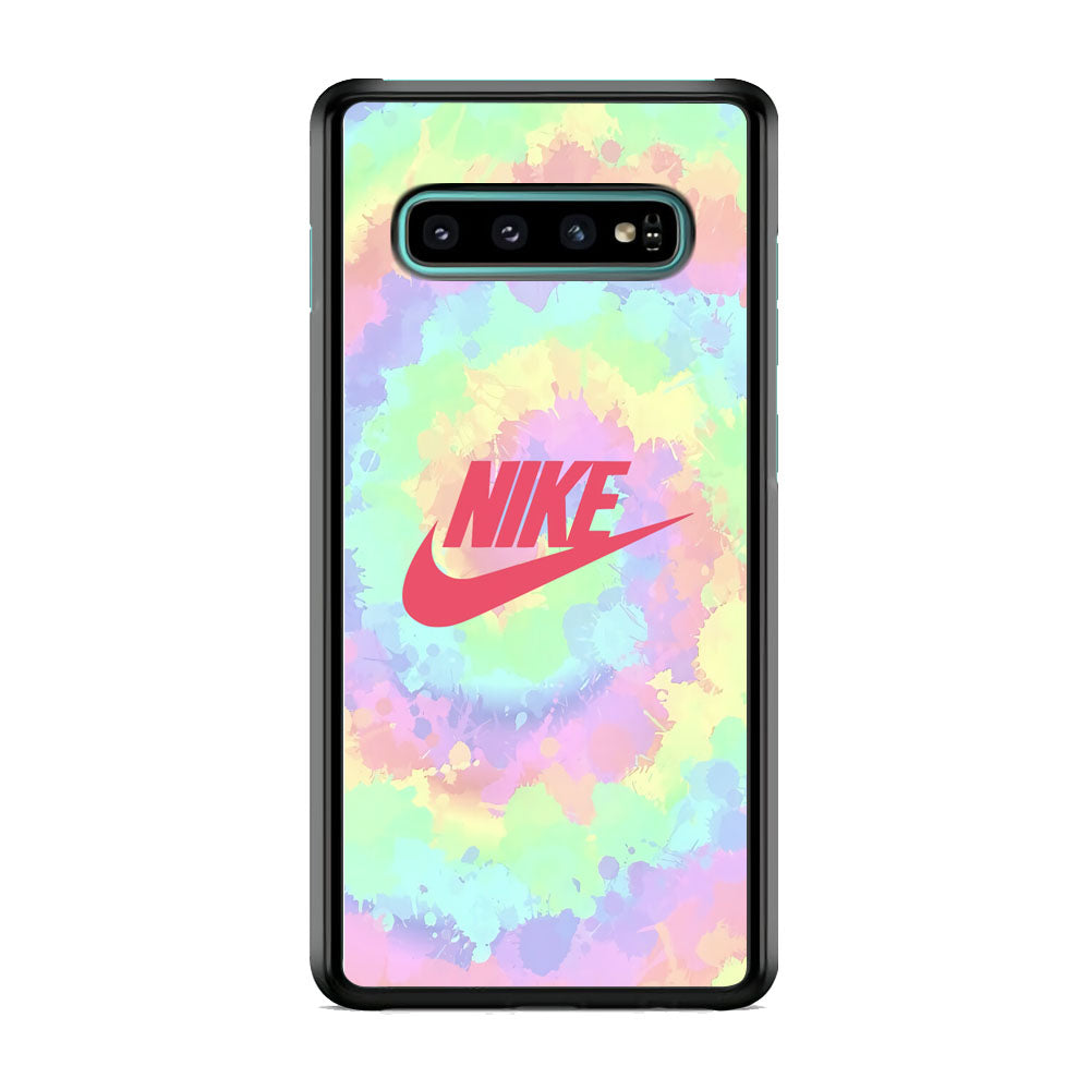 Nike Ring of Rainbow Samsung Galaxy S10 Case