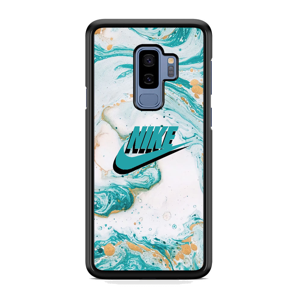 Nike Shadow in Blue Marble Samsung Galaxy S9 Plus Case