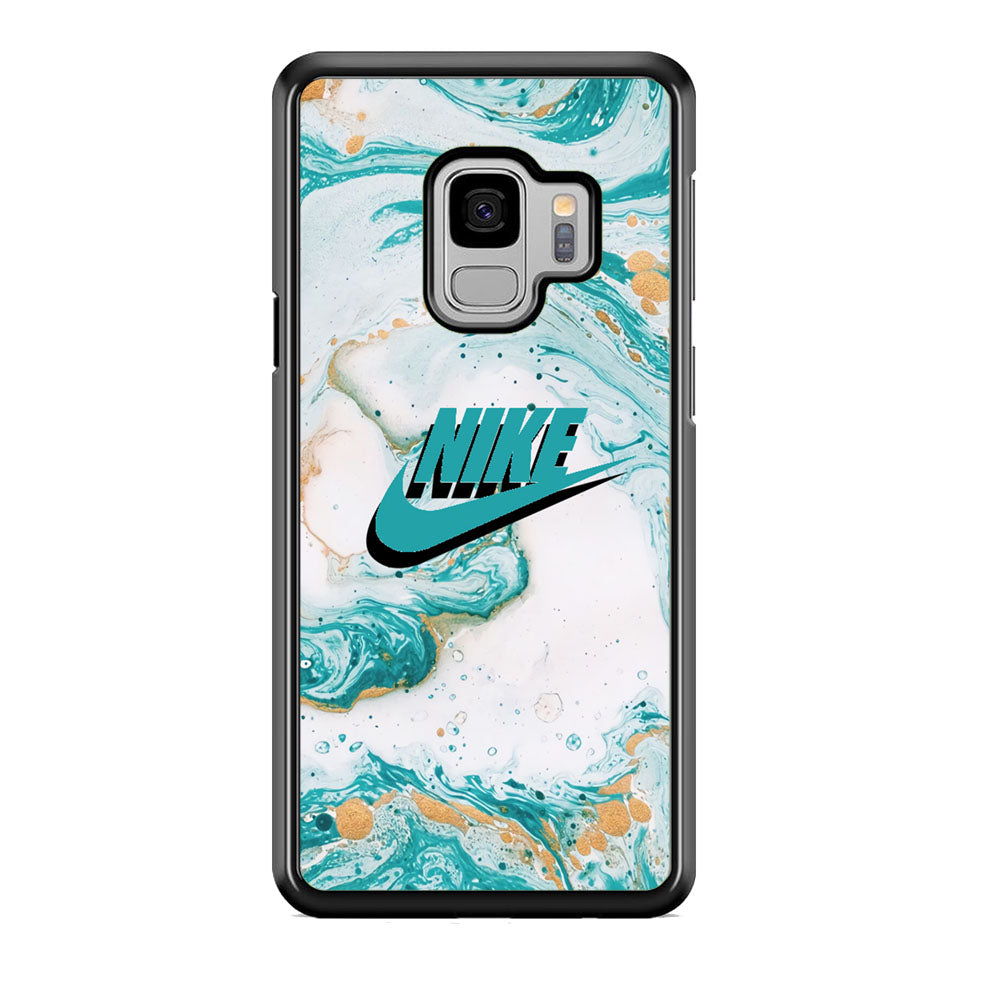 Nike Shadow in Blue Marble Samsung Galaxy S9 Case