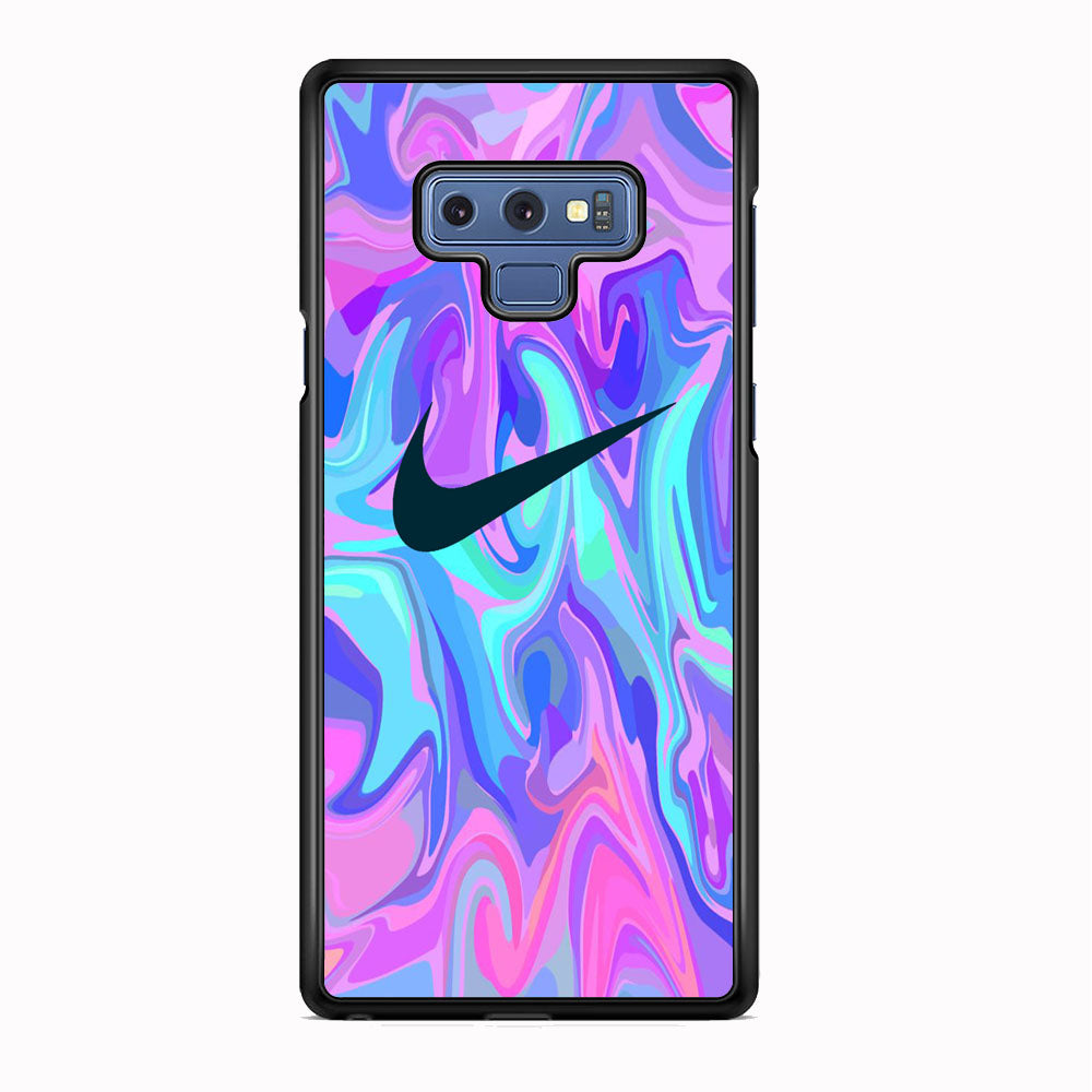 Nike Soft Marble Navy Logo Samsung Galaxy Note 9 Case