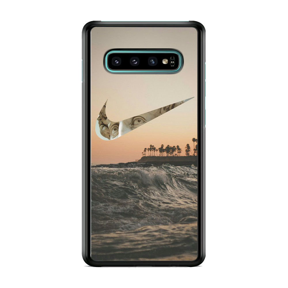Nike Wave Sunset Samsung Galaxy S10 Case