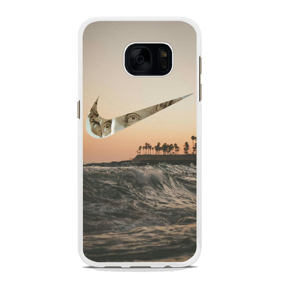 Nike Wave Sunset Samsung Galaxy S7 Edge Case