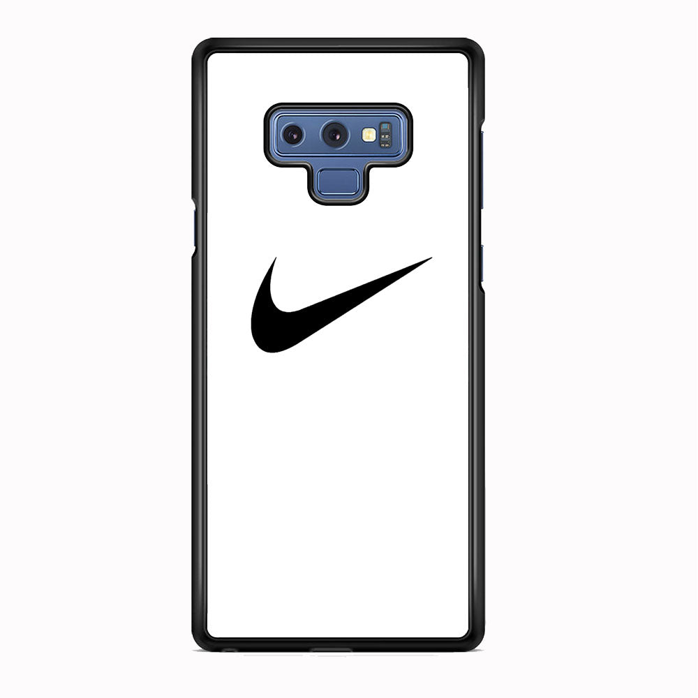 Nike White Milk Black Logo Samsung Galaxy Note 9 Case