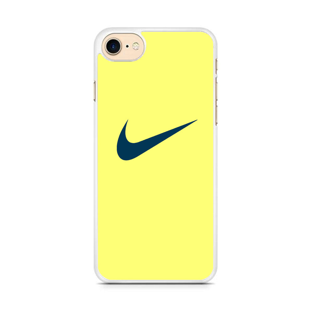 Nike Yellow Simple Logo iPhone 8 Case