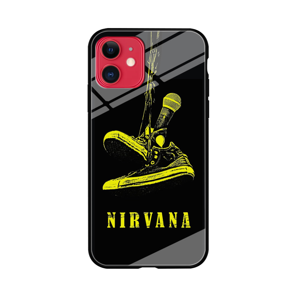 Nirvana Shoes and The Mic iPhone 11 Case Tempered Glass Case